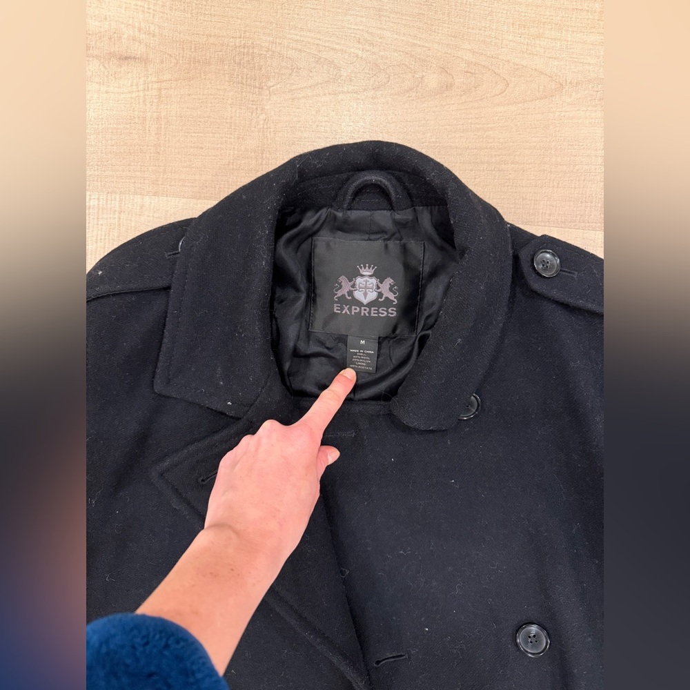 Express Peacoat - Picture 2 of 4